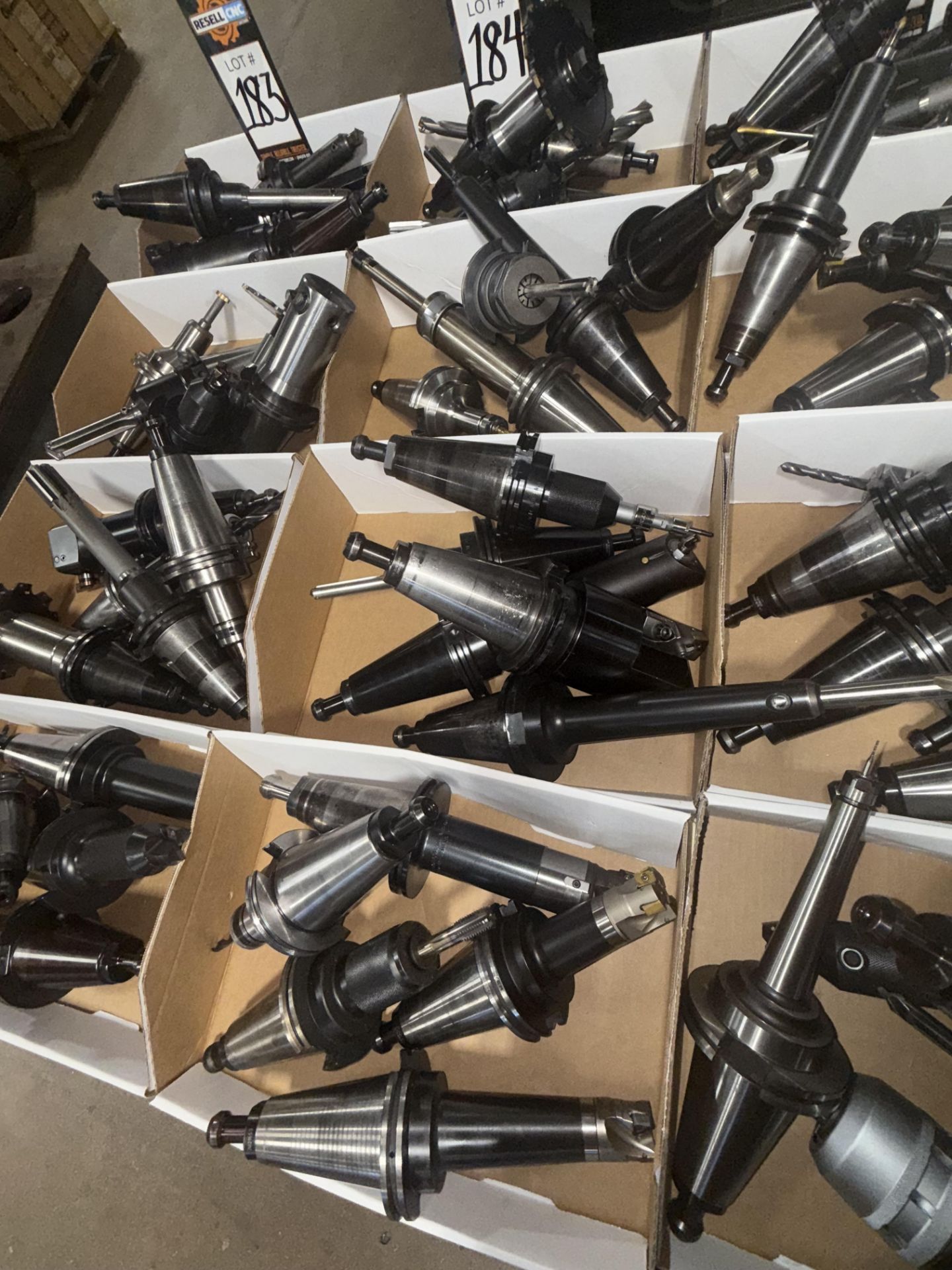 (20) CAT 50 Tool Holders