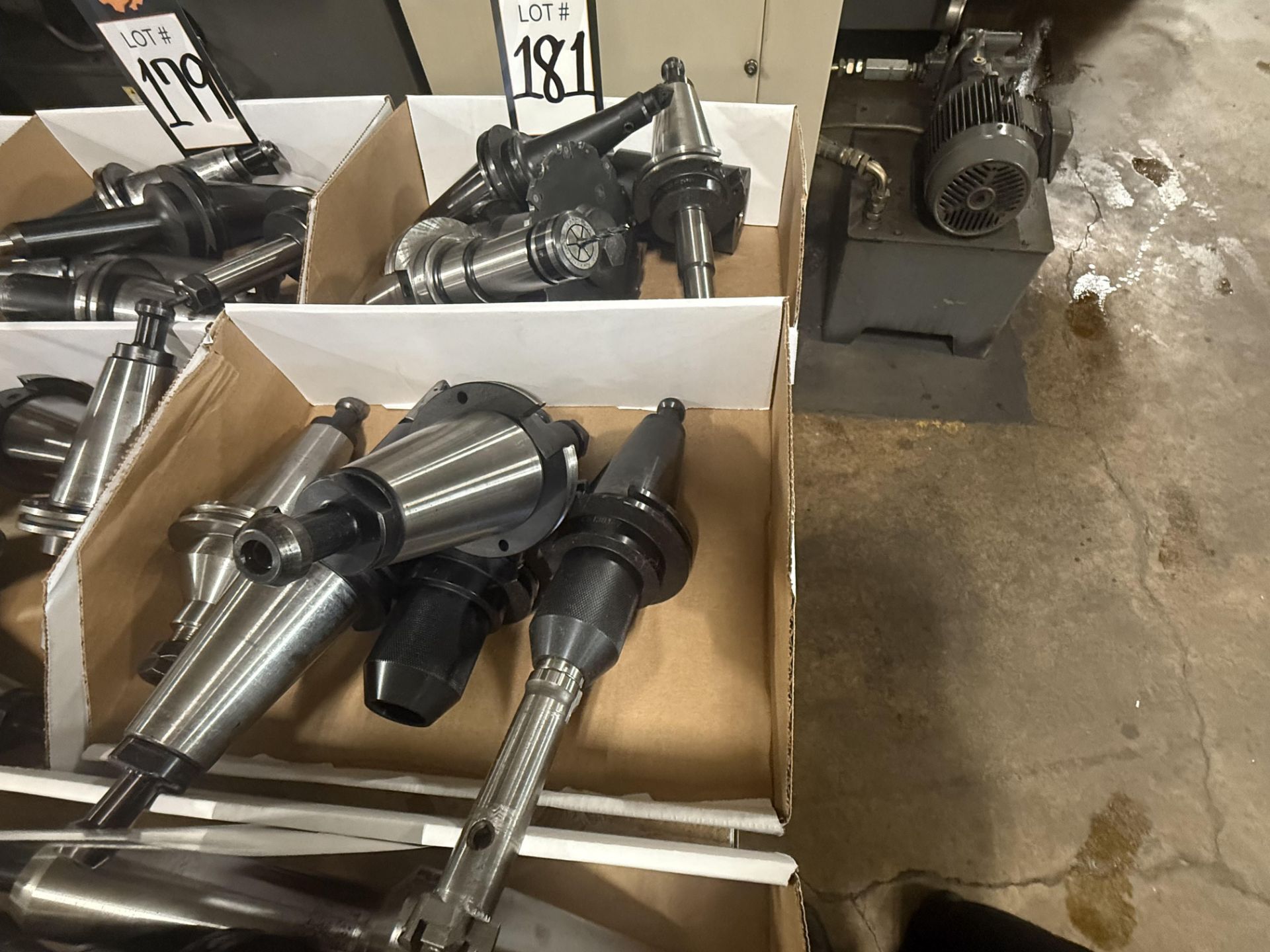 (10) CAT 50 Tool Holders