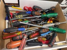 Large Assortment of Screw Drivers