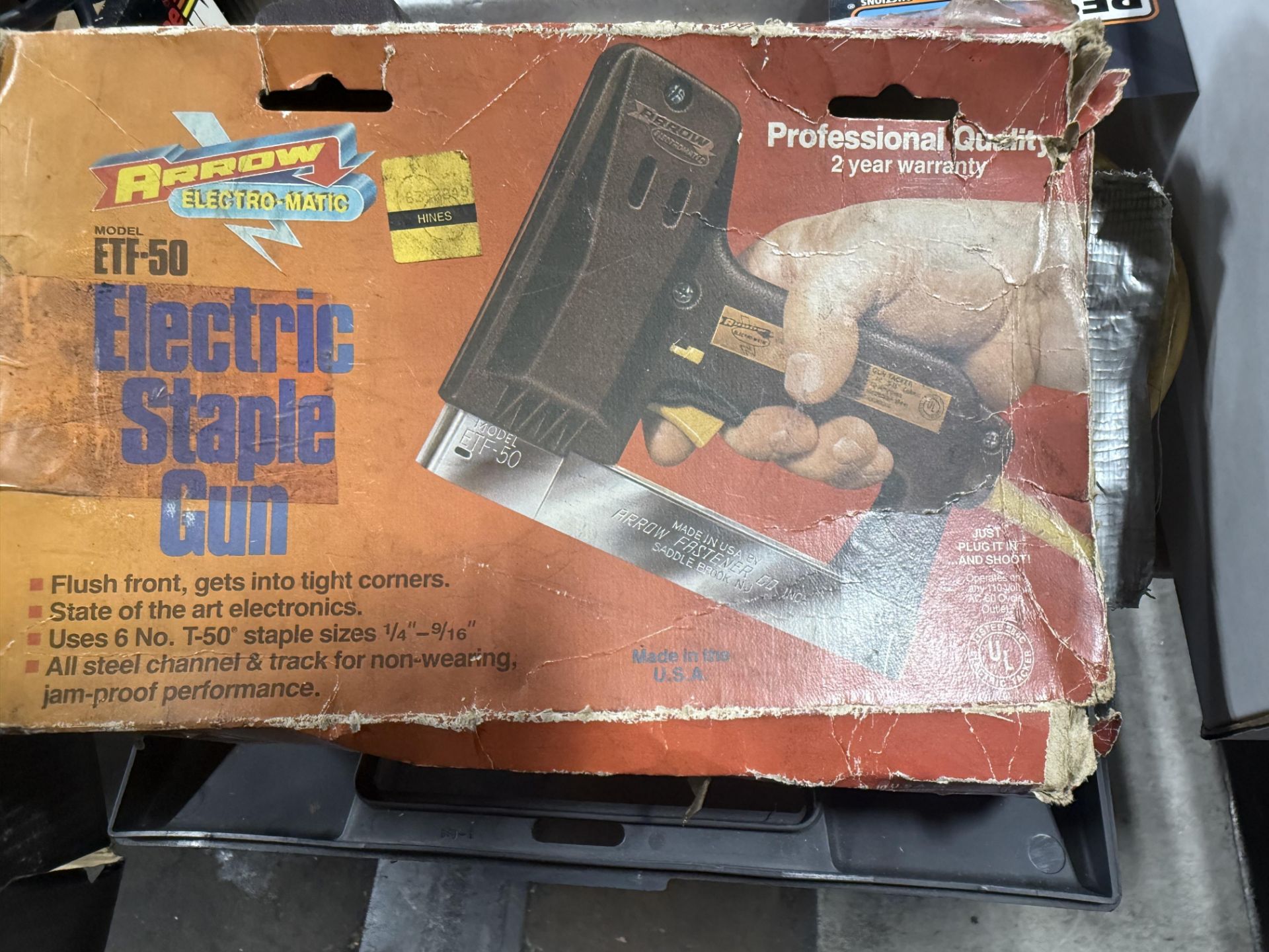 Misc Tools, Weller Electric Solder, Milwaukee Heat Gun, Arrow Electric Stapler, Swingline Stapler - Image 7 of 7