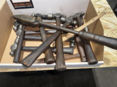 Assortment of Ball Pen Hammers & Vintage Point Tool