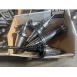 (5) CAT 50 Tool Holders