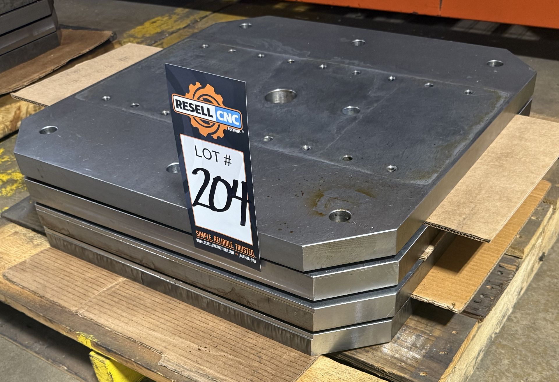 (4) 24.8" x 24.8" Pallet Subplates
