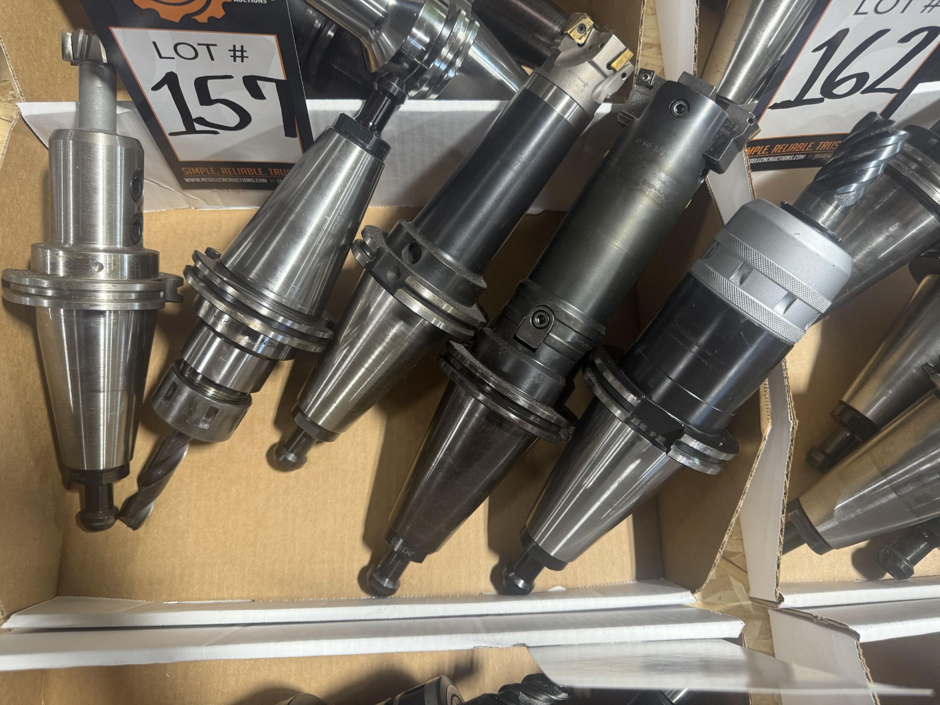 (5) CAT 50 Tool Holders