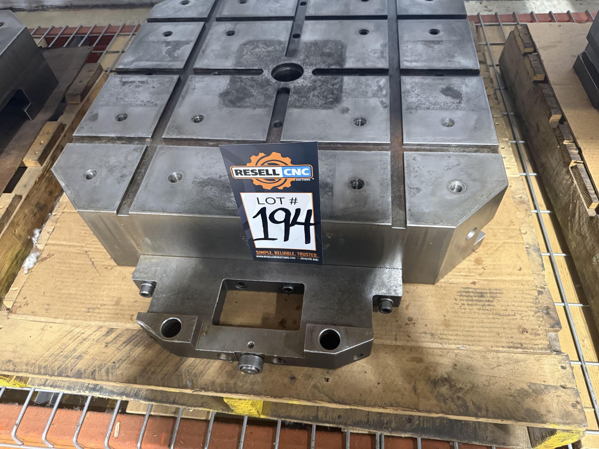 (3) 24.8" x 24.8" Pallets for Toyoda Machining Centers - Image 6 of 9