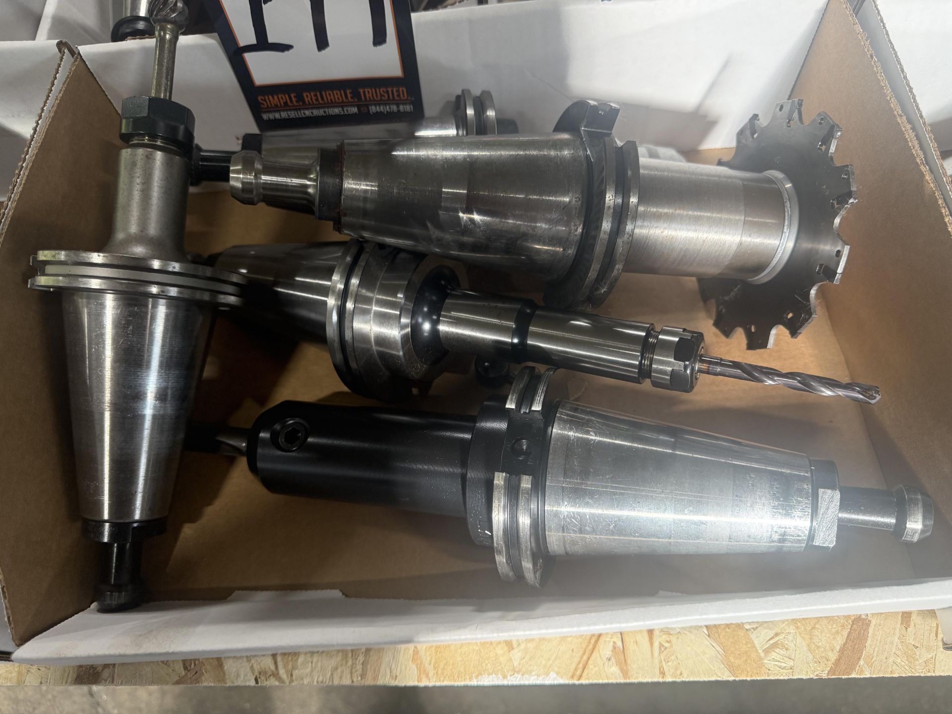 (5) CAT 50 Tool Holders