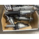 (5) CAT 50 Tool Holders