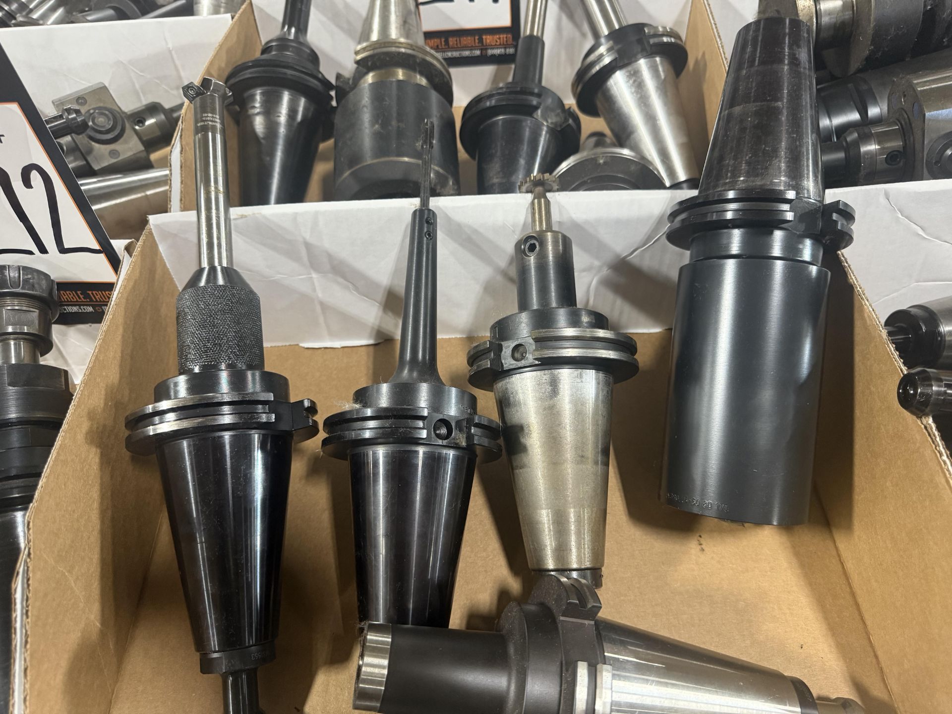 (10) CAT 50 Tool Holders