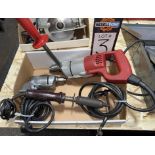 Milwaukee 1/2 Electric Drill; Skil D Model 45 Electric Drill; Electric Soldering Iron