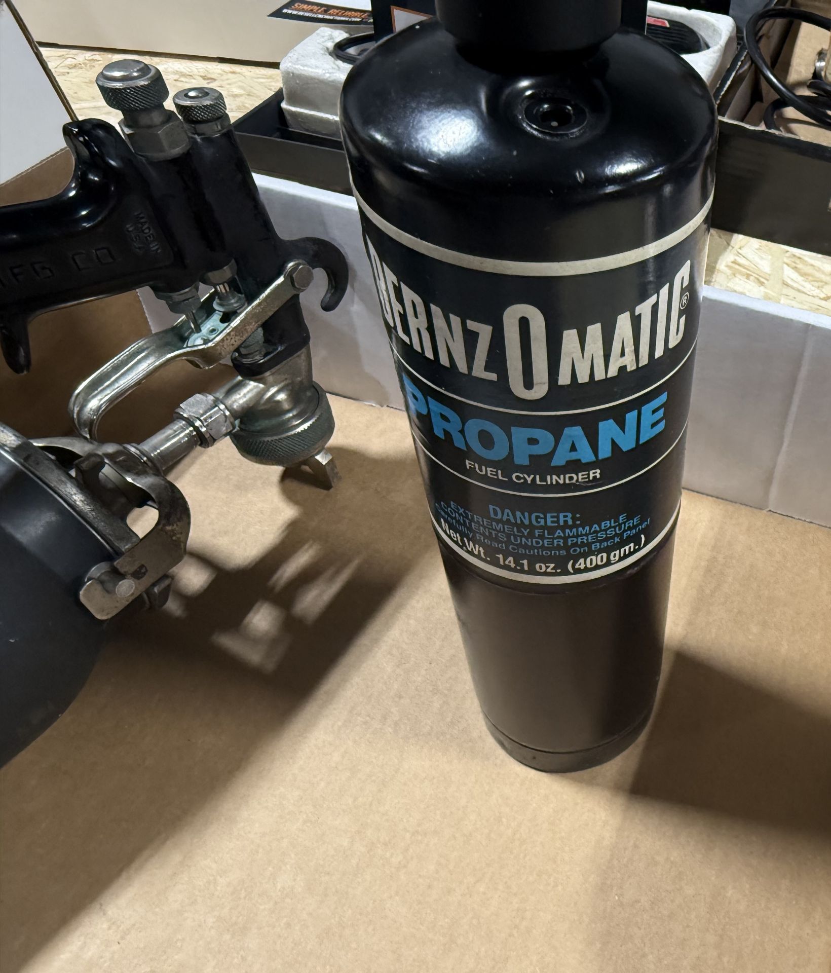 Binks Pneumatic Paint Gun, Bernomatic Propane Torch - Image 6 of 7