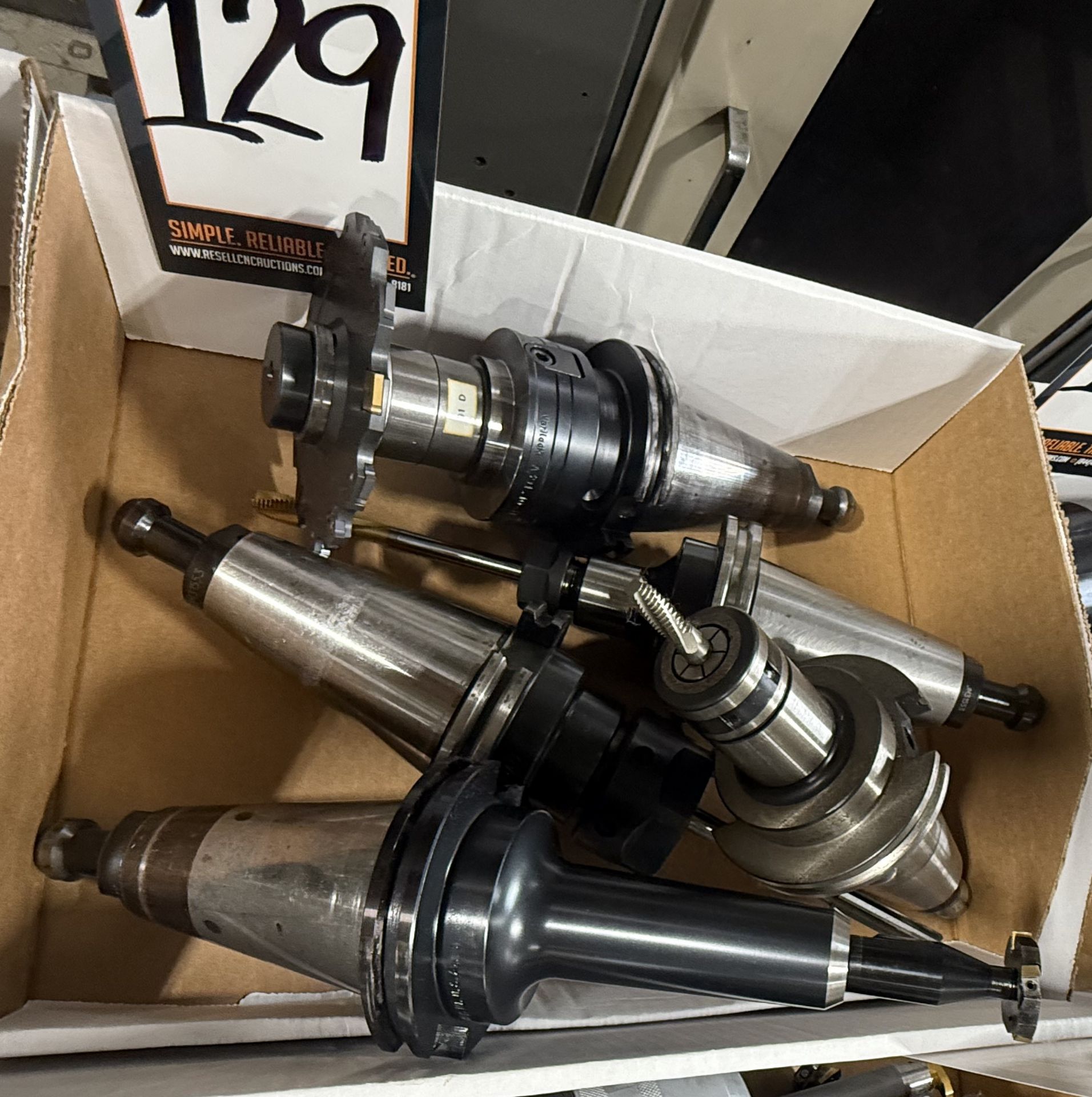 (5) CAT 50 Tool Holders