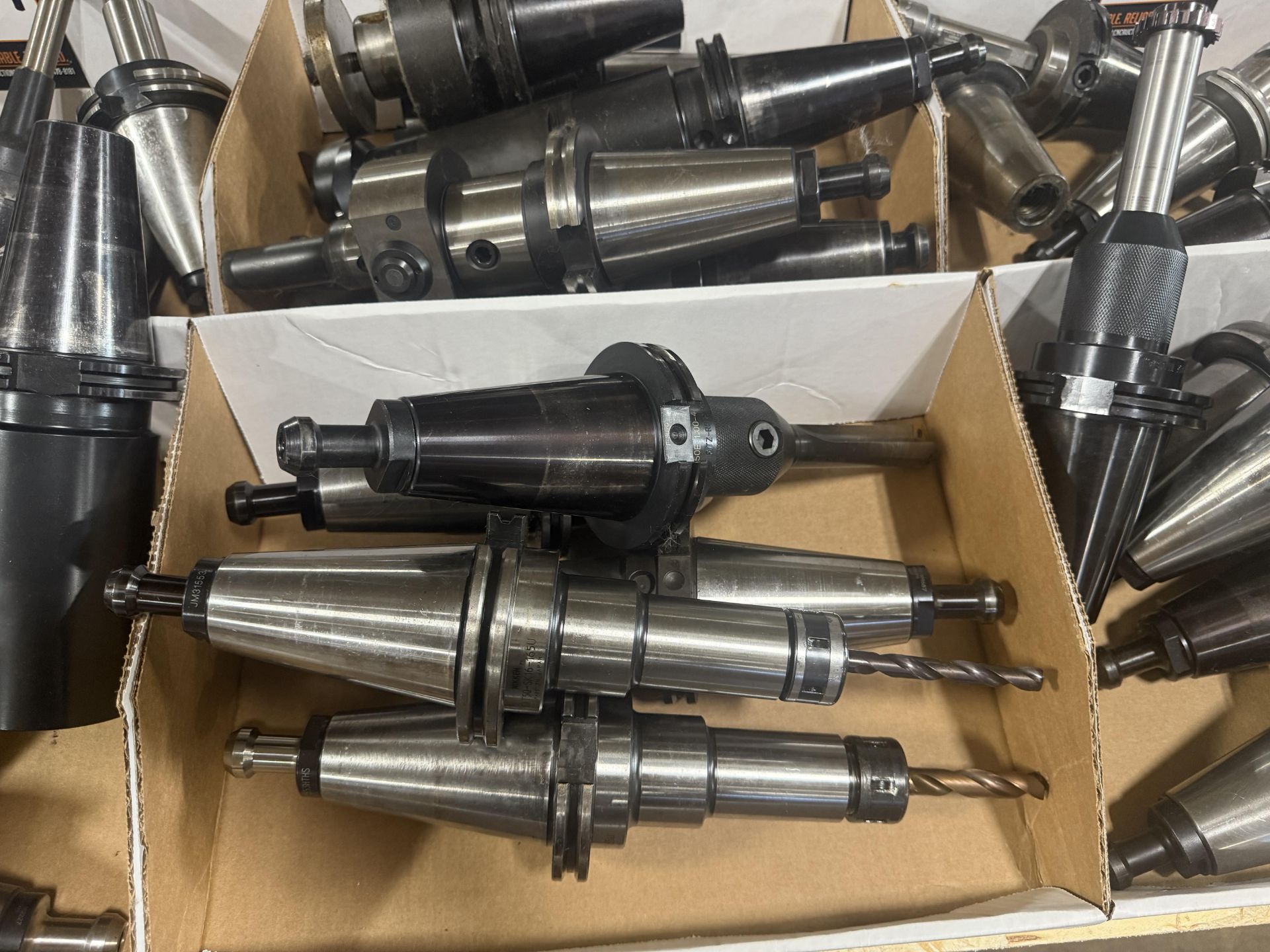 (10) CAT 50 Tool Holders