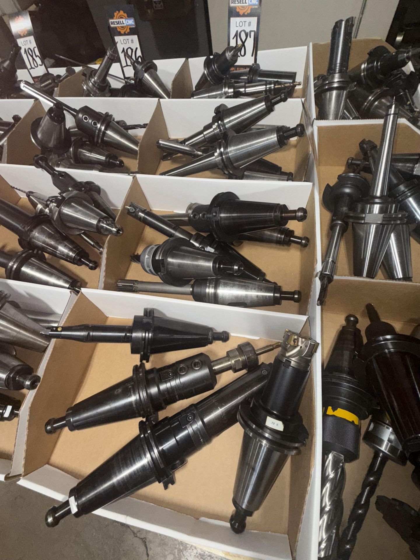 (20) CAT 50 Tool Holders