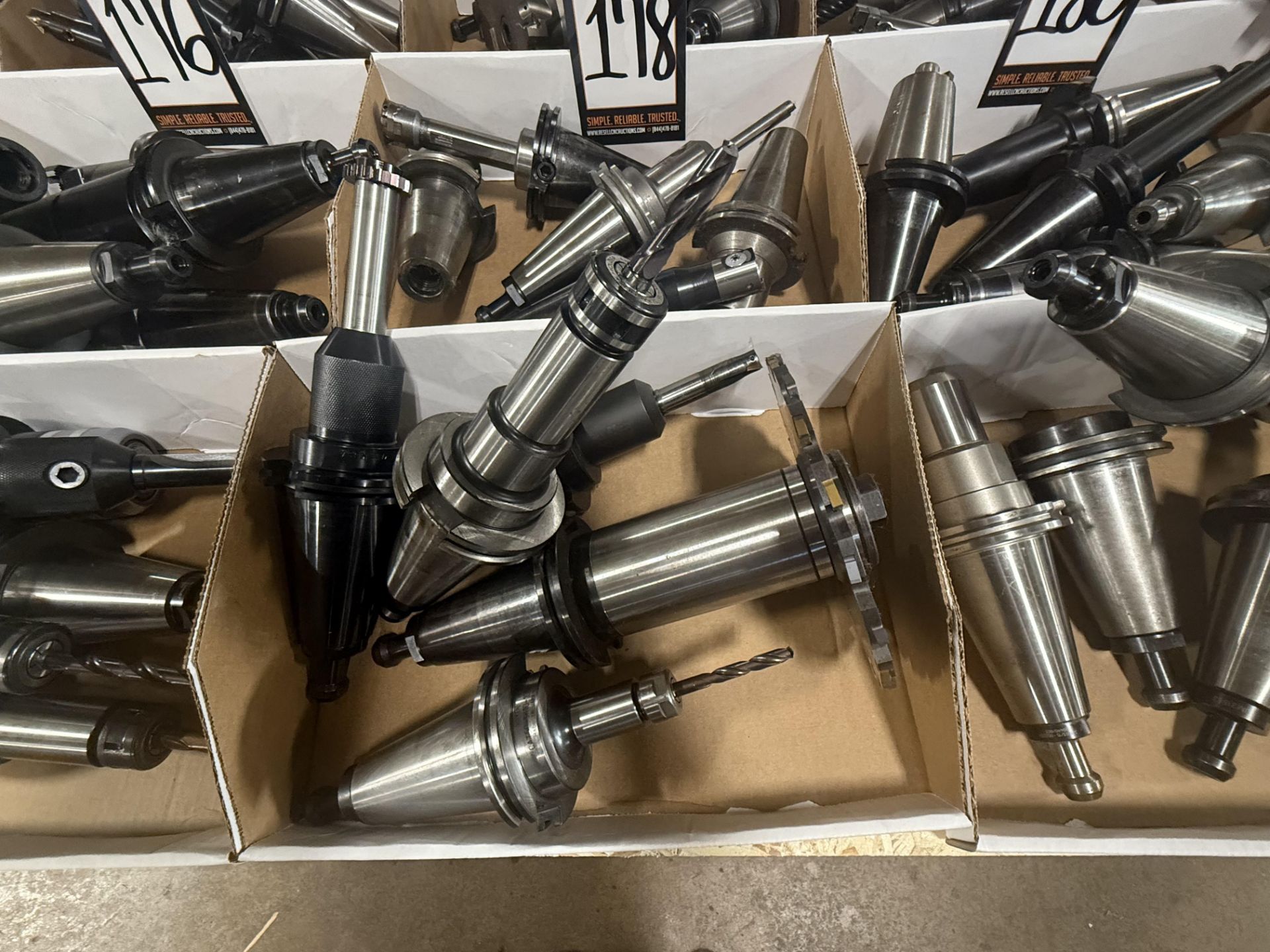 (10) CAT 50 Tool Holders