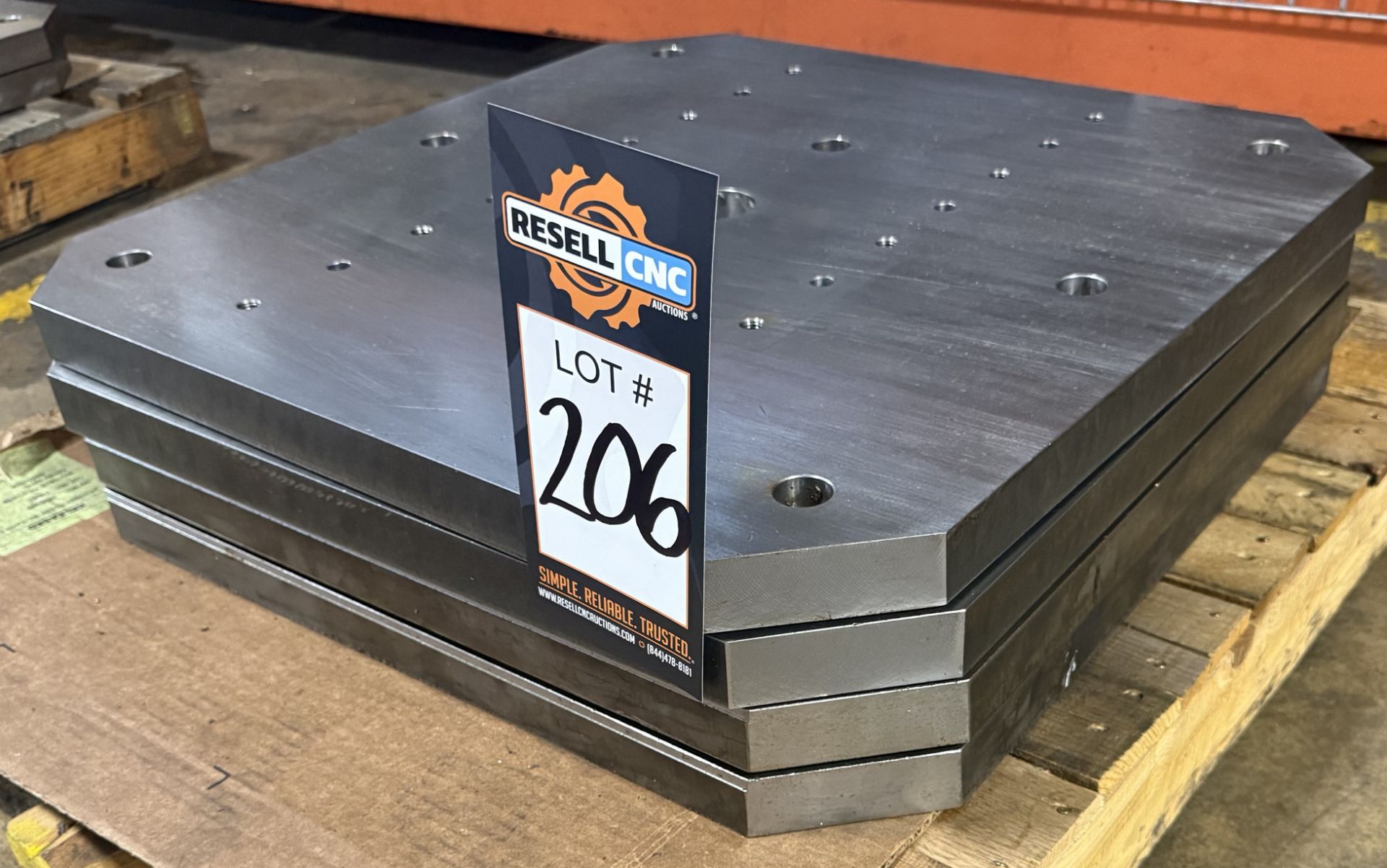 (4) 24.8" x 24.8" Pallet Subplates