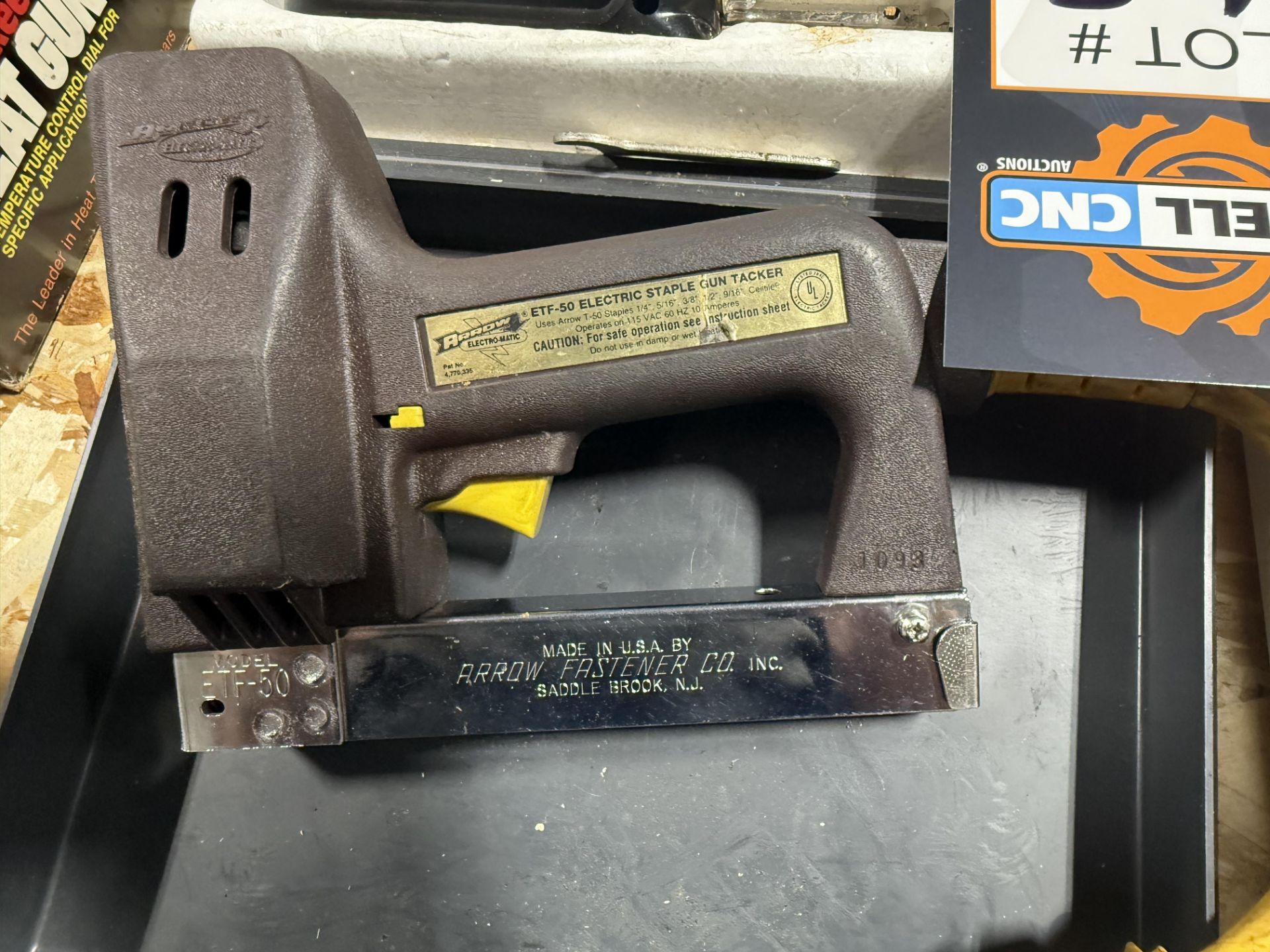 Misc Tools, Weller Electric Solder, Milwaukee Heat Gun, Arrow Electric Stapler, Swingline Stapler - Image 6 of 7