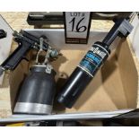 Binks Pneumatic Paint Gun, Bernomatic Propane Torch
