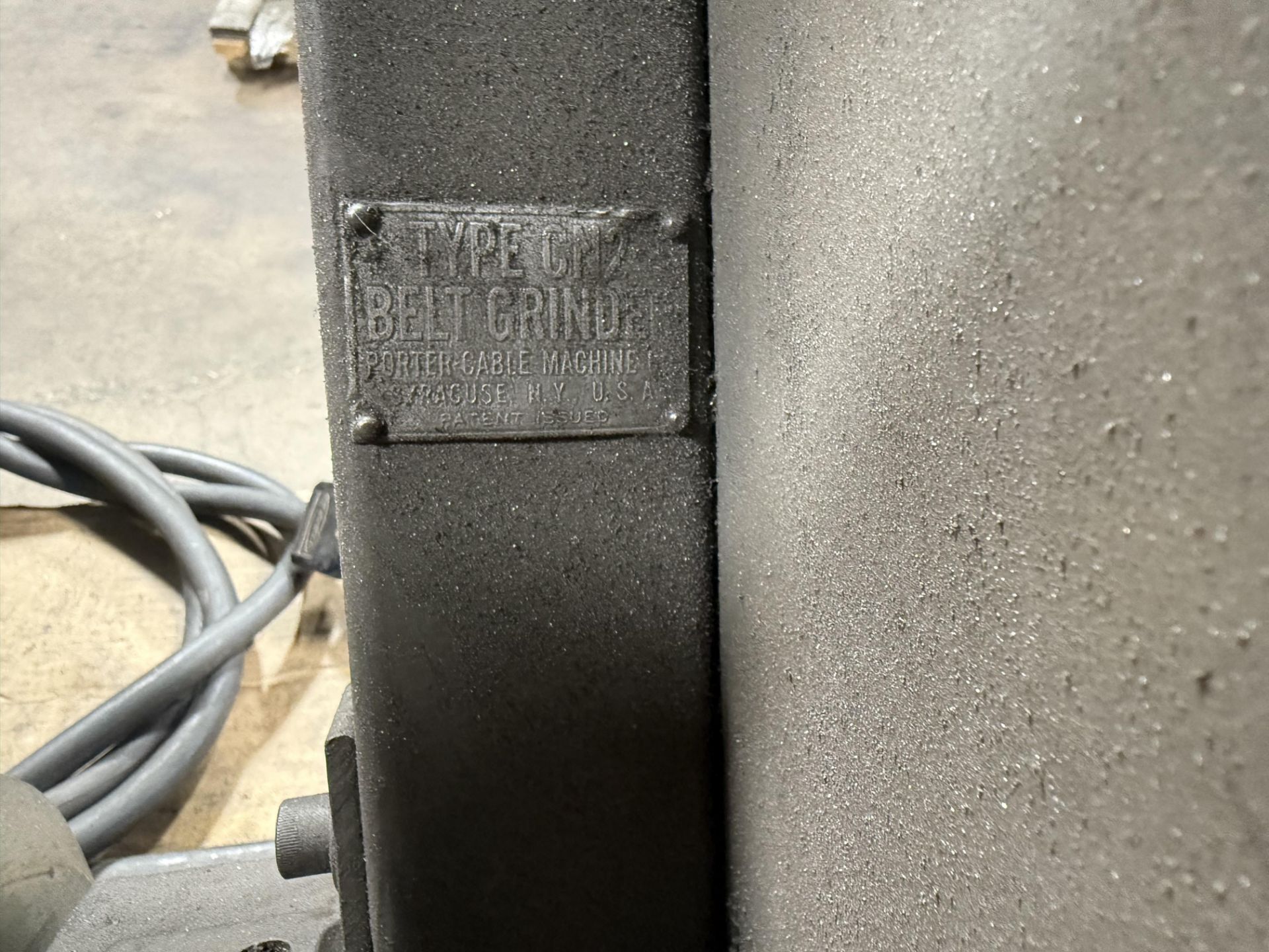 2" Engleberg Model CNZ Belt Sander on Shop Stand - Image 4 of 5