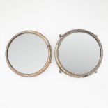 2 English Silverplate Mirrored Plateaus 9,736.4 g