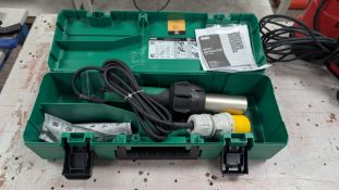 Leister Triac ST Hot air Welding Tool in case.