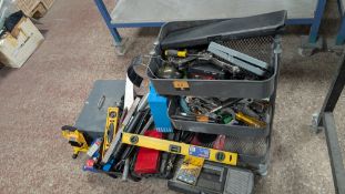 Quantity of Tools, Tool Boxes, Drills and more.