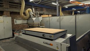 Holzher Eco- Master 7120 Router. Including Rubber Matting, Safety Cage to one side, Column Mounted C
