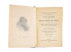 DARWIN (CHARLES) A Naturalist's Voyage. Journal of Researches into the Natural History and Geology