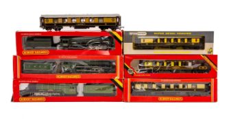 HORNBY TRAINS, to include R.065 BR 2-10-0 Evening Star, R.398 LNER Class A1 Loco 'Flying