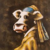 ‡ CAROLINE SHOTTON (b.1973) limited edition (158/195) giclée print on canvas laid to board -