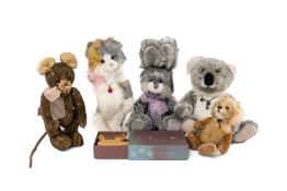 CHARLIE BEARS, to include Roary (244/1200), Romano (170/600, CB202020), Mitzi (CB171800B),