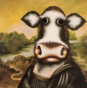 ‡ CAROLINE SHOTTON (b.1973) limited edition (28/195) giclée print on canvas laid to board -