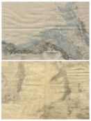 SEA CHART 'IRISH SEA - SHEET II', originally published 1868, this edition 1920 with additional