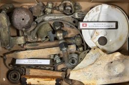 ASSORTMENT OF WRECK SALVAGE ITEMS, including items from the Abbotsford (Wylfa Head, 1875), the