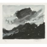 ‡ SIR KYFFIN WILLIAMS RA (Welsh 1918-2006) limited edition (37/150) print - Eryri landscape and