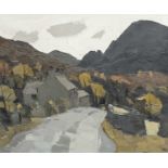 ‡ SIR KYFFIN WILLIAMS RA (Welsh 1918-2006) oil on canvas - entitled verso on Thackeray Gallery label