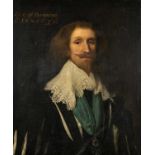 ATTRIBUTED TO CORNELIUS JOHNSON (CORNELIS JANSSENS VAN CEULEN) (London 1593-1661 Utrecht) oil on