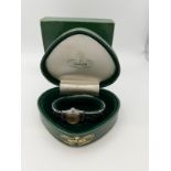 Ladies Tudor Rolex Oyster Royal  1970's  stainless steel  with Box and Papers  Manual Wind  Case