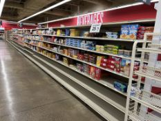 84FT OF MADIX GONDOLA SHELVING