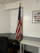 AMERICAN FLAG W/ STAND