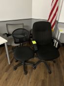 ASSORTED OFFICE CHAIRS