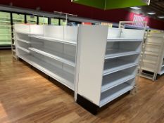 12FT OF MADIX GONDOLA SHELVING