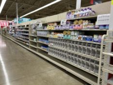 92FT OF MADIX GONDOLA SHELVING