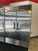 2022 CONTINENTAL TWO DOOR STAINLESS REFRIGERATOR