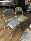 PADDED METAL FOLDING CHAIRS