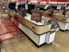 2011 EMI SINGLE BELT CHECKSTAND (NO POINT OF SALES)