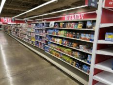 84FT OF MADIX GONDOLA SHELVING