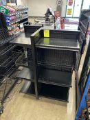 PORTABLE 4-WAY GONDOLA MERCHANDISER