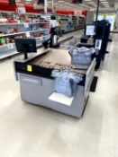 UNMARKED SINGLE BELT CHECKLANE (POS NOT INCLUDED