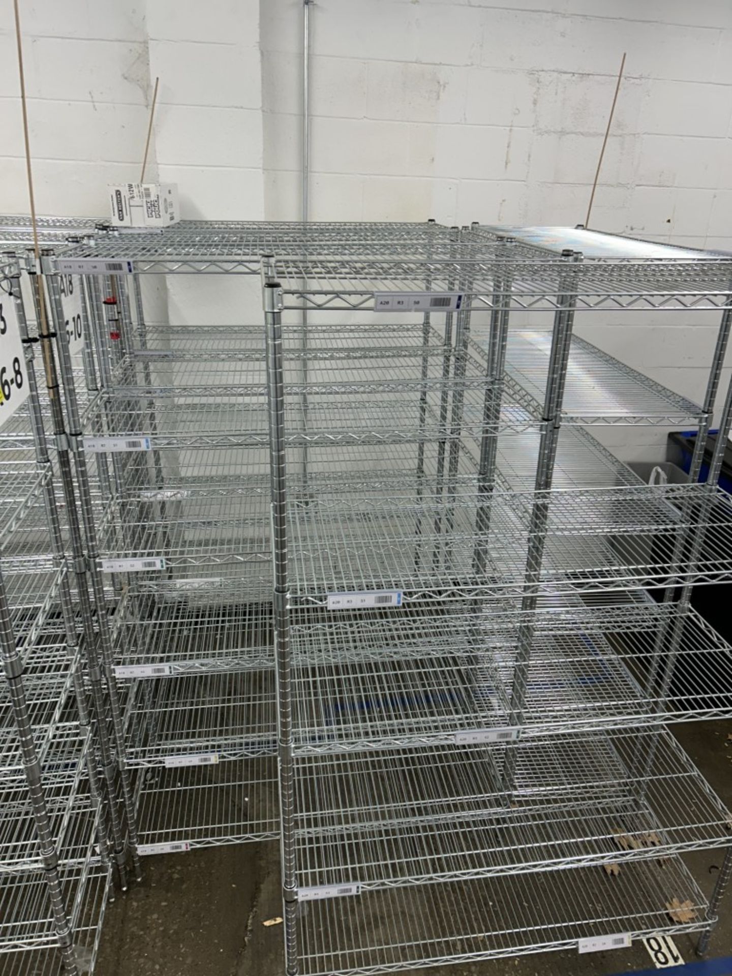 48IN X 18IN X 75IN METRO RACKS