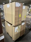 NEW STACKS OF 48IN X 18IN PARTICLE BOARD